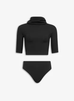 ALAIA TRIKINI IN JERSEY