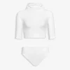 ALAIA TRIKINI IN JERSEY