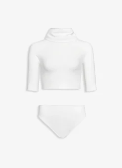 ALAIA TRIKINI IN JERSEY