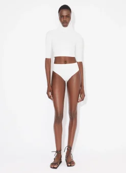 ALAIA TRIKINI IN JERSEY