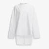 ASYMMETRIC TOP IN COTTON POPLIN