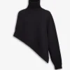 ASYMMETRICAL CAPE JUMPER IN CASHMERE