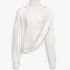 ASYMMETRICAL KNIT JUMPER