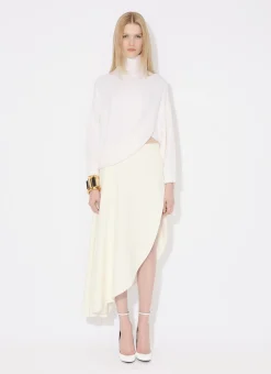 ASYMMETRICAL KNIT JUMPER