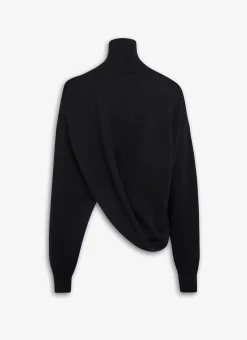 ASYMMETRICAL KNIT JUMPER