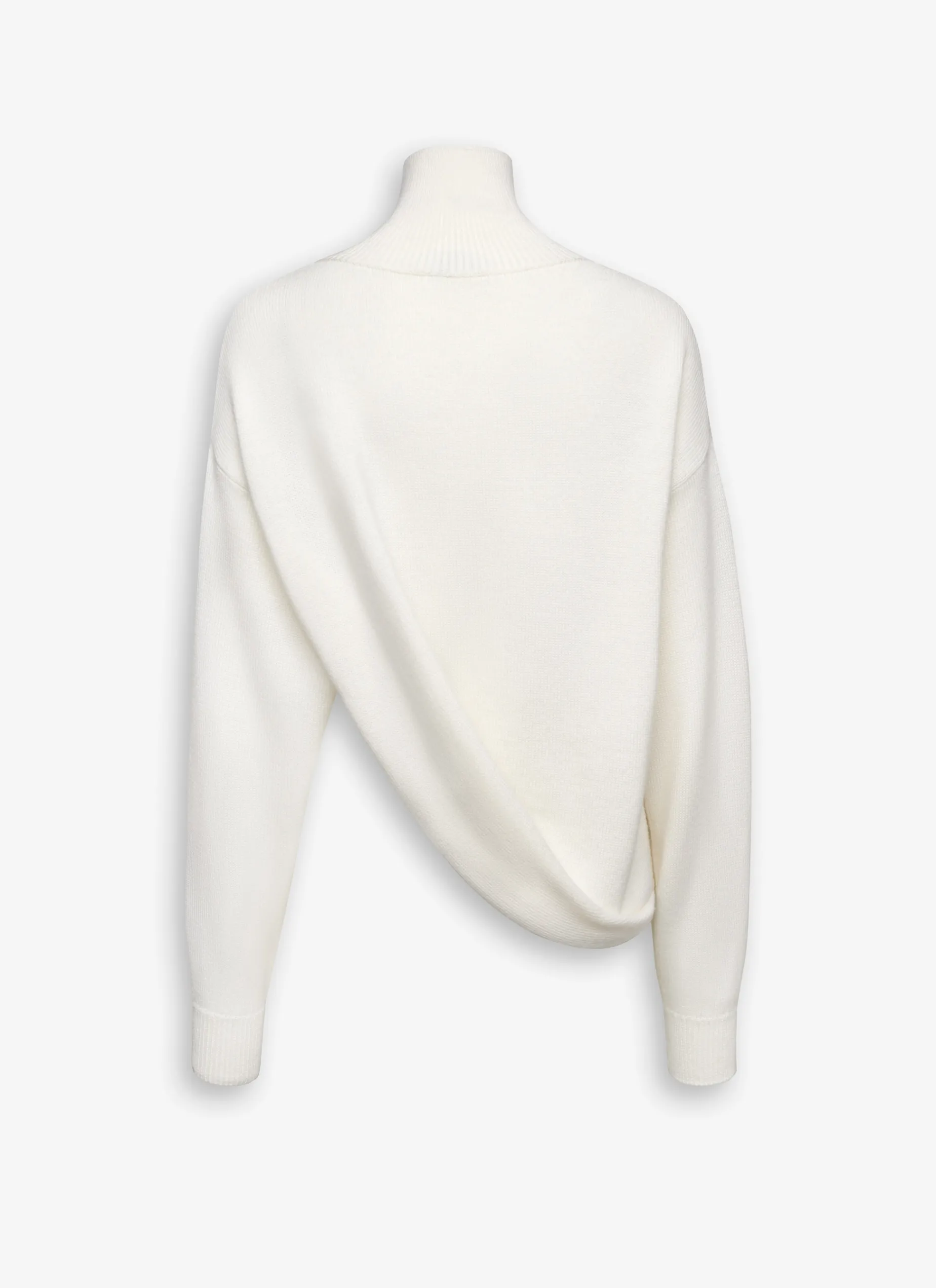 ASYMMETRICAL KNIT JUMPER