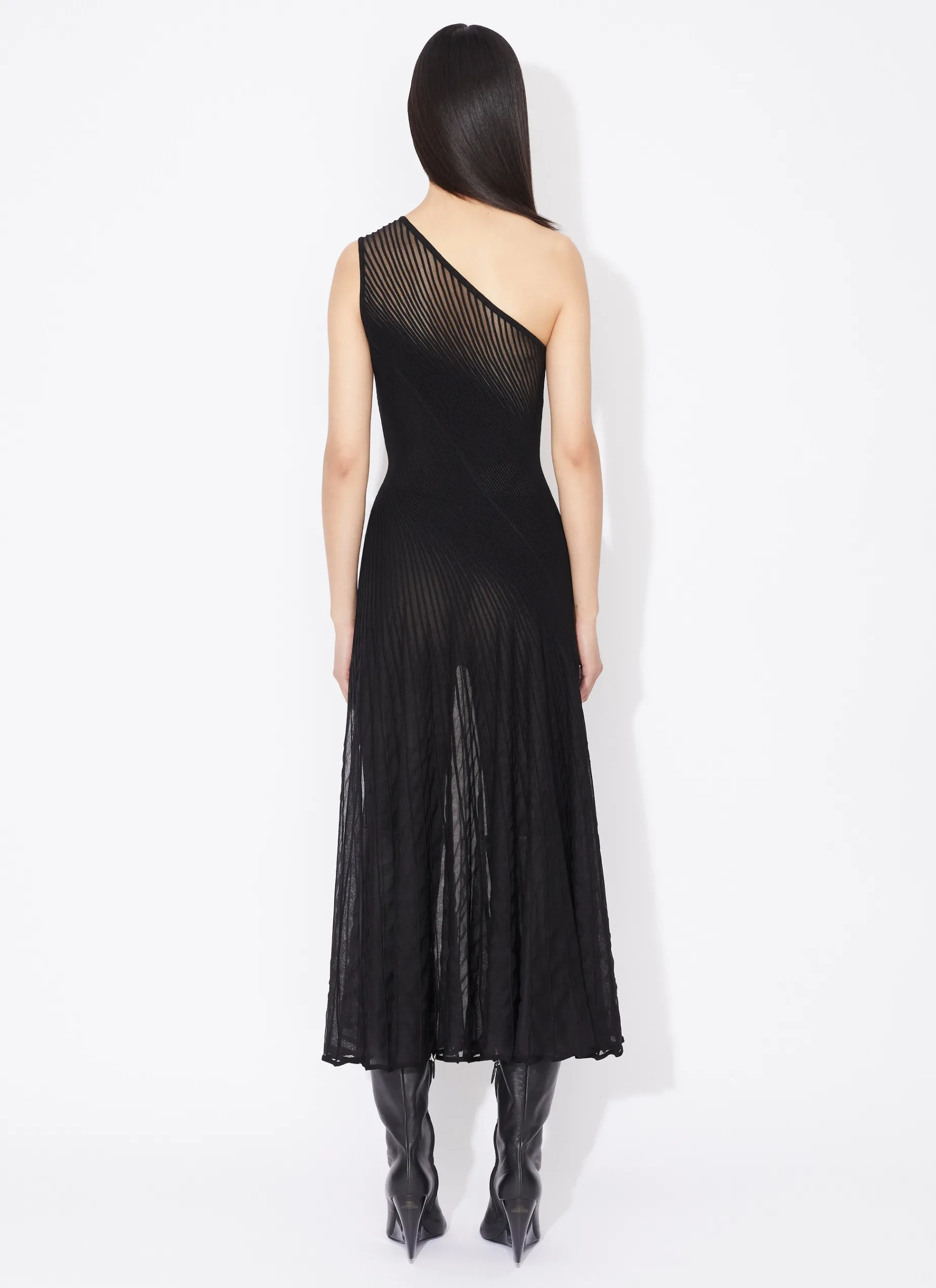 ASYMMETRICAL TWISTED DRESS