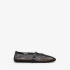 BALLET FLATS IN FISHNET