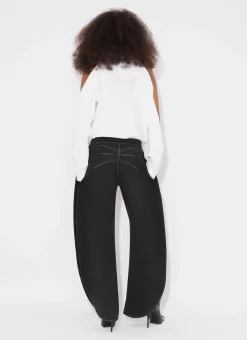 BALLOON SLEEVE SHIRT IN COTTON POPLIN