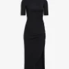 BODYCON DRAPED DRESS
