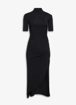 BODYCON DRAPED DRESS