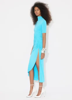 BODYCON DRAPED DRESS