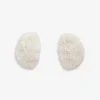 BUBBLE CUFFS IN KNITTED FUR