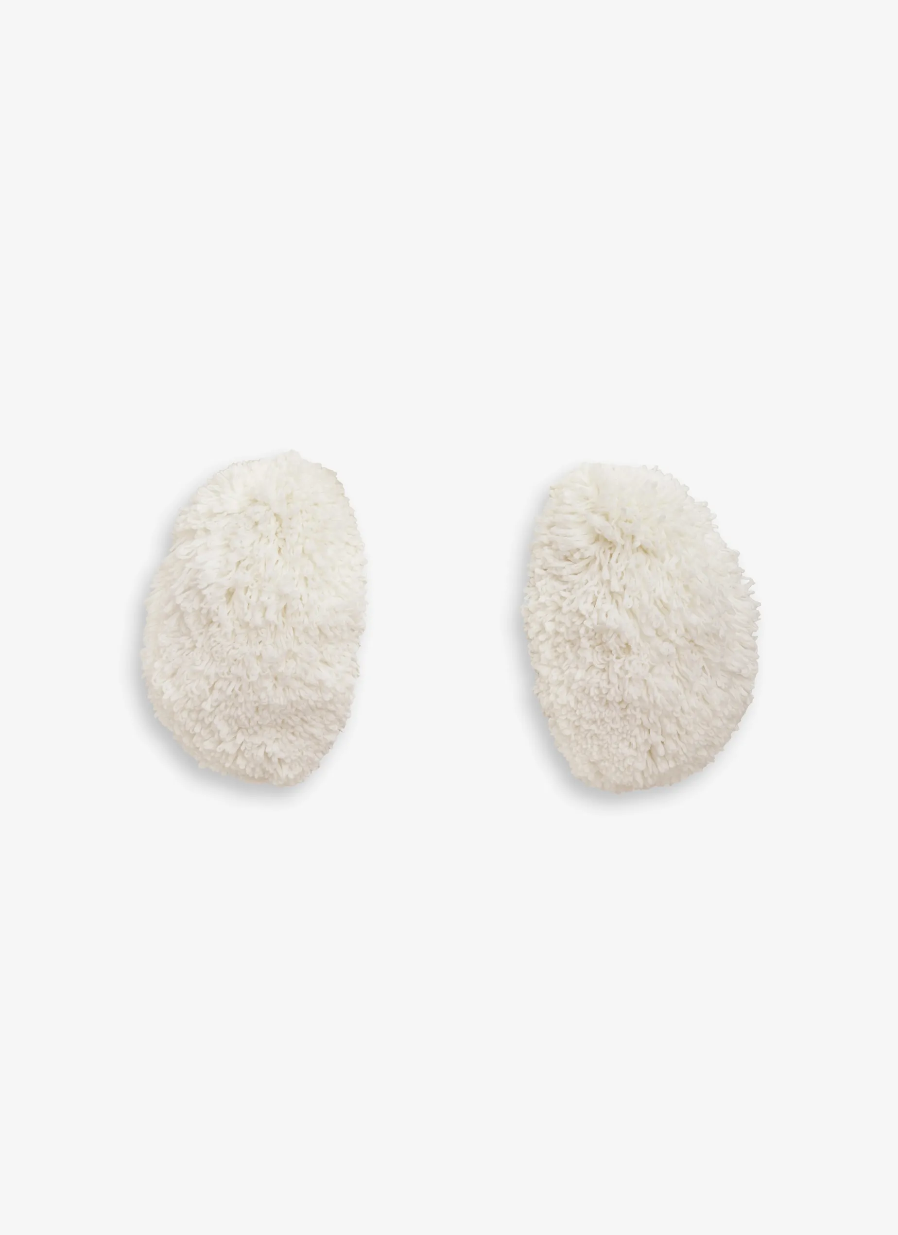 BUBBLE CUFFS IN KNITTED FUR