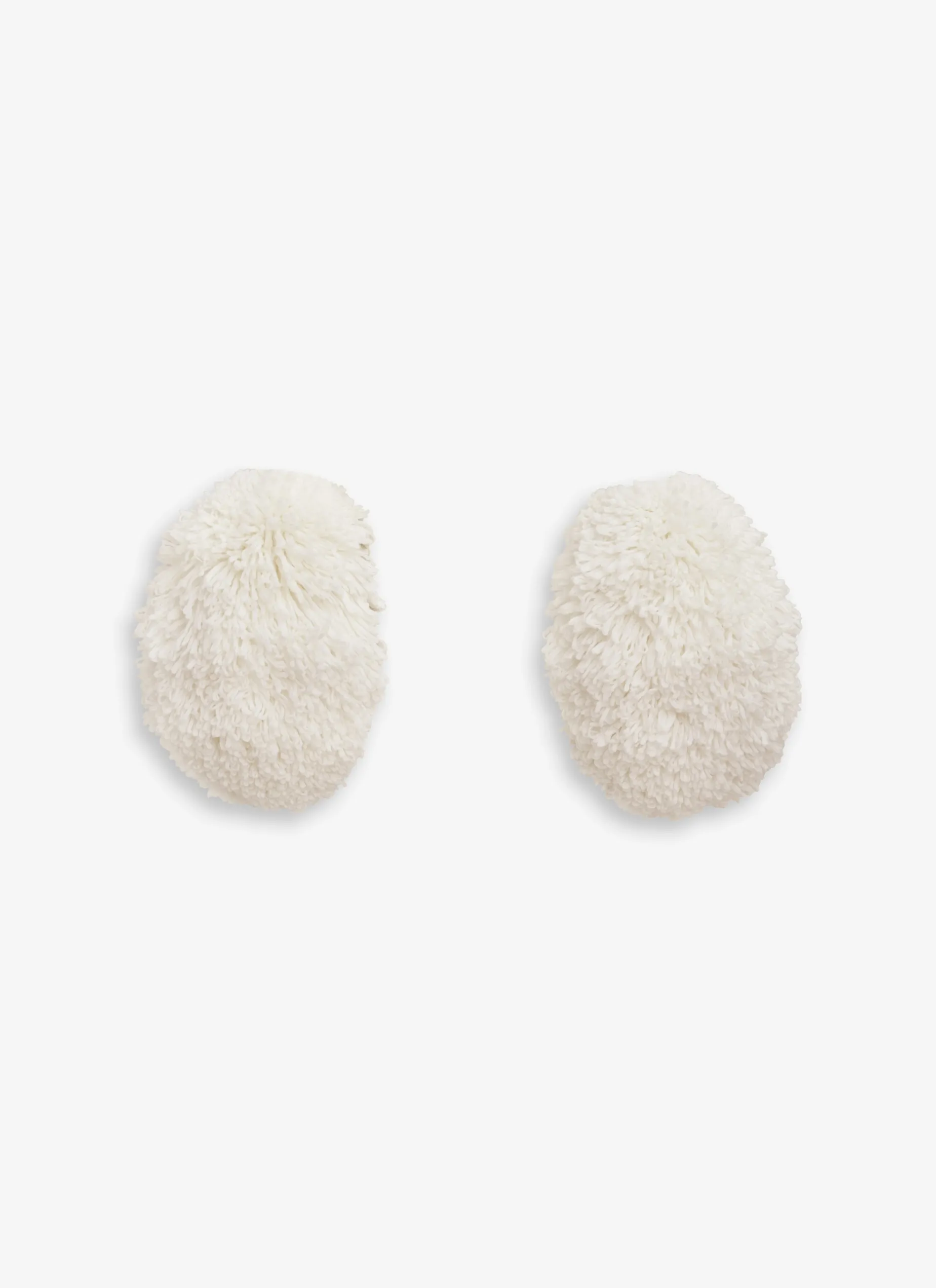 BUBBLE CUFFS IN KNITTED FUR