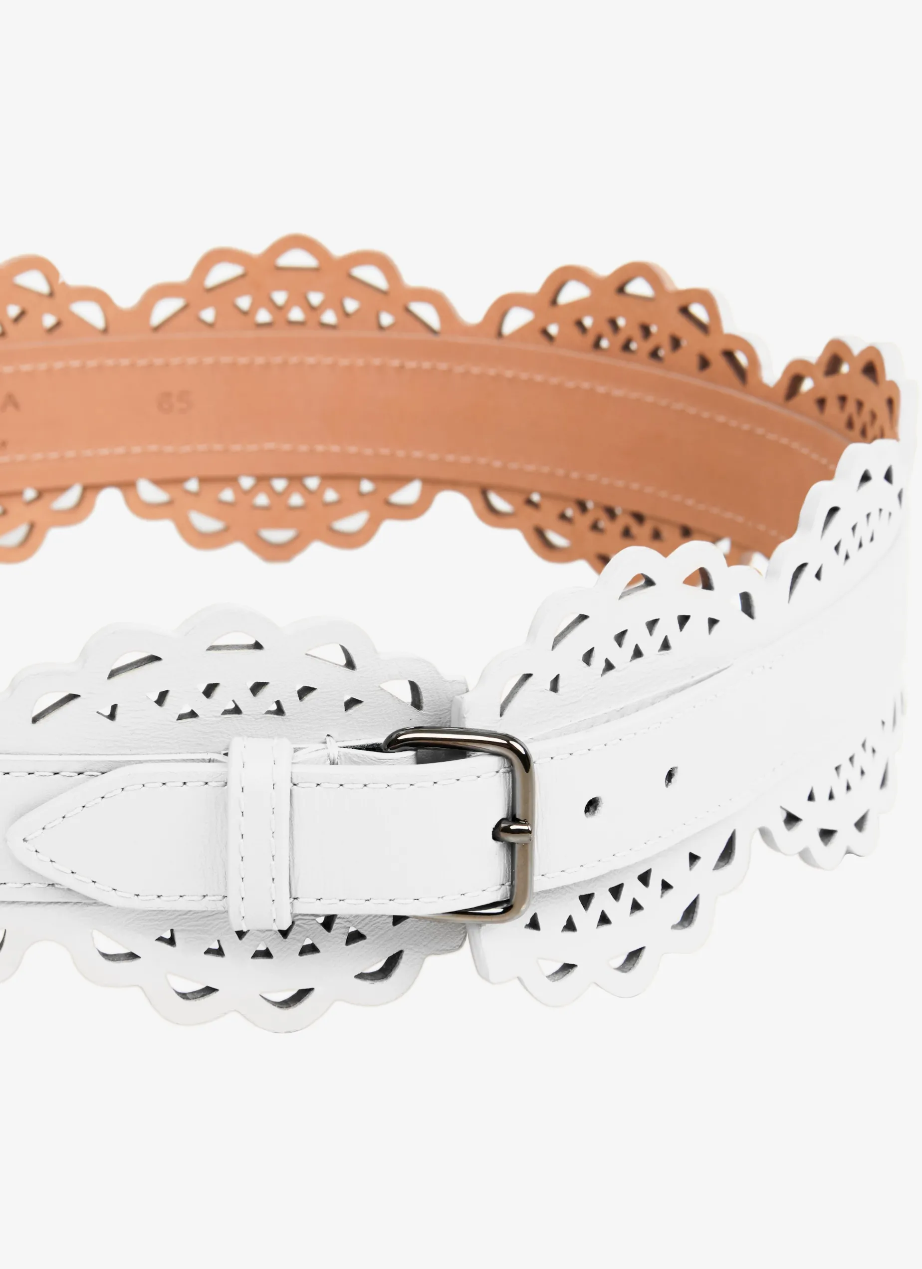 Bustier Belt In Vienne Wave Calfskin