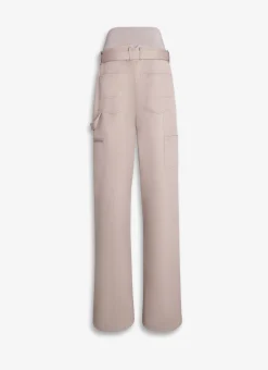 CARGO TROUSERS WITH KNIT BAND