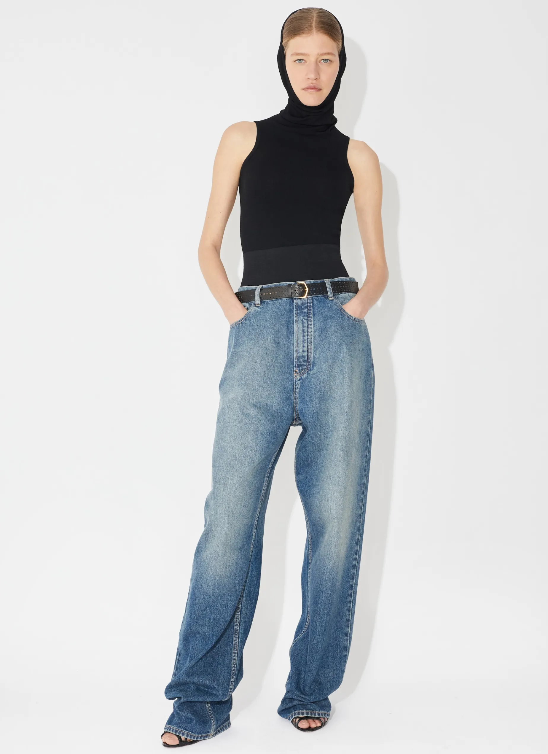 Crop Hooded Top