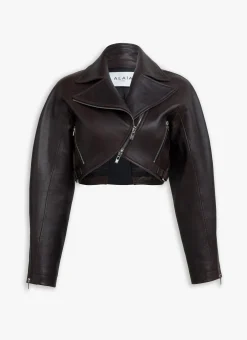 CROPPED BIKER JACKET