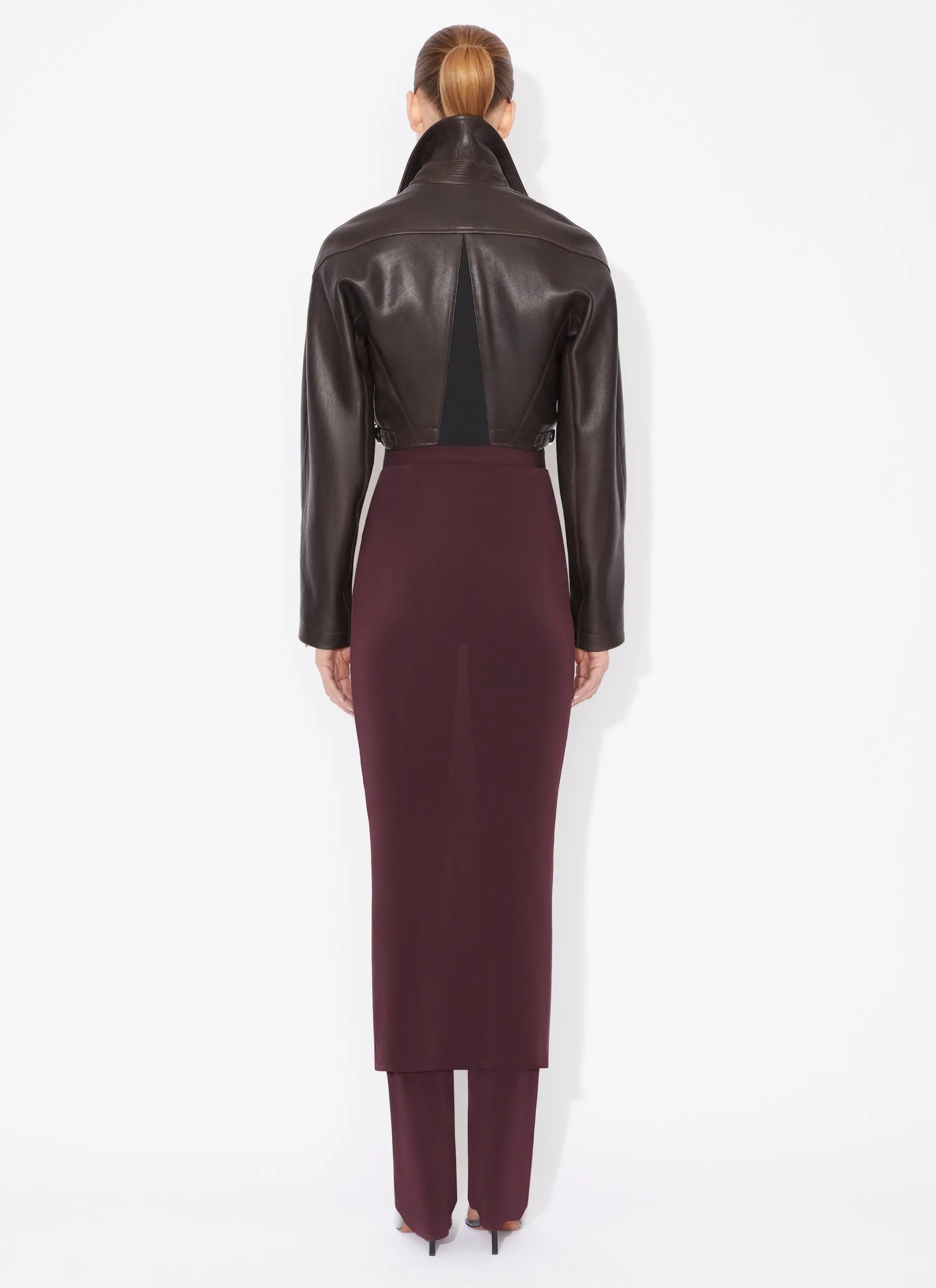 CROPPED BIKER JACKET