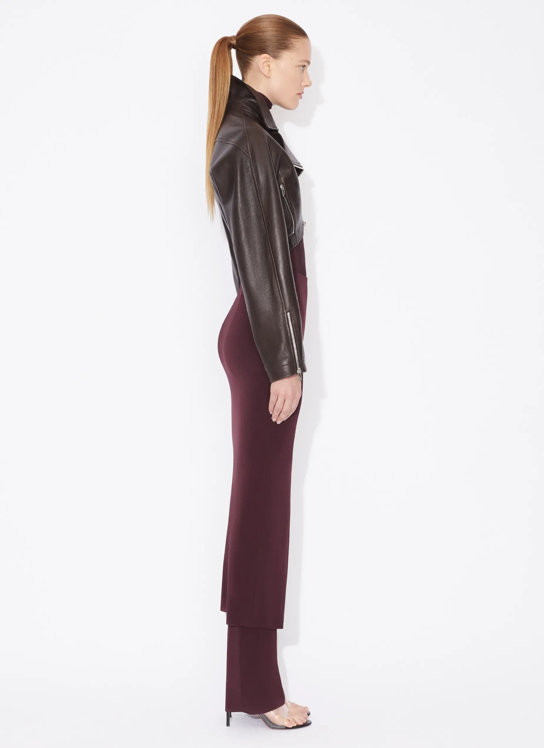 CROPPED BIKER JACKET