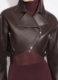 CROPPED BIKER JACKET