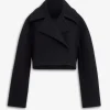 CROPPED CABAN JACKET