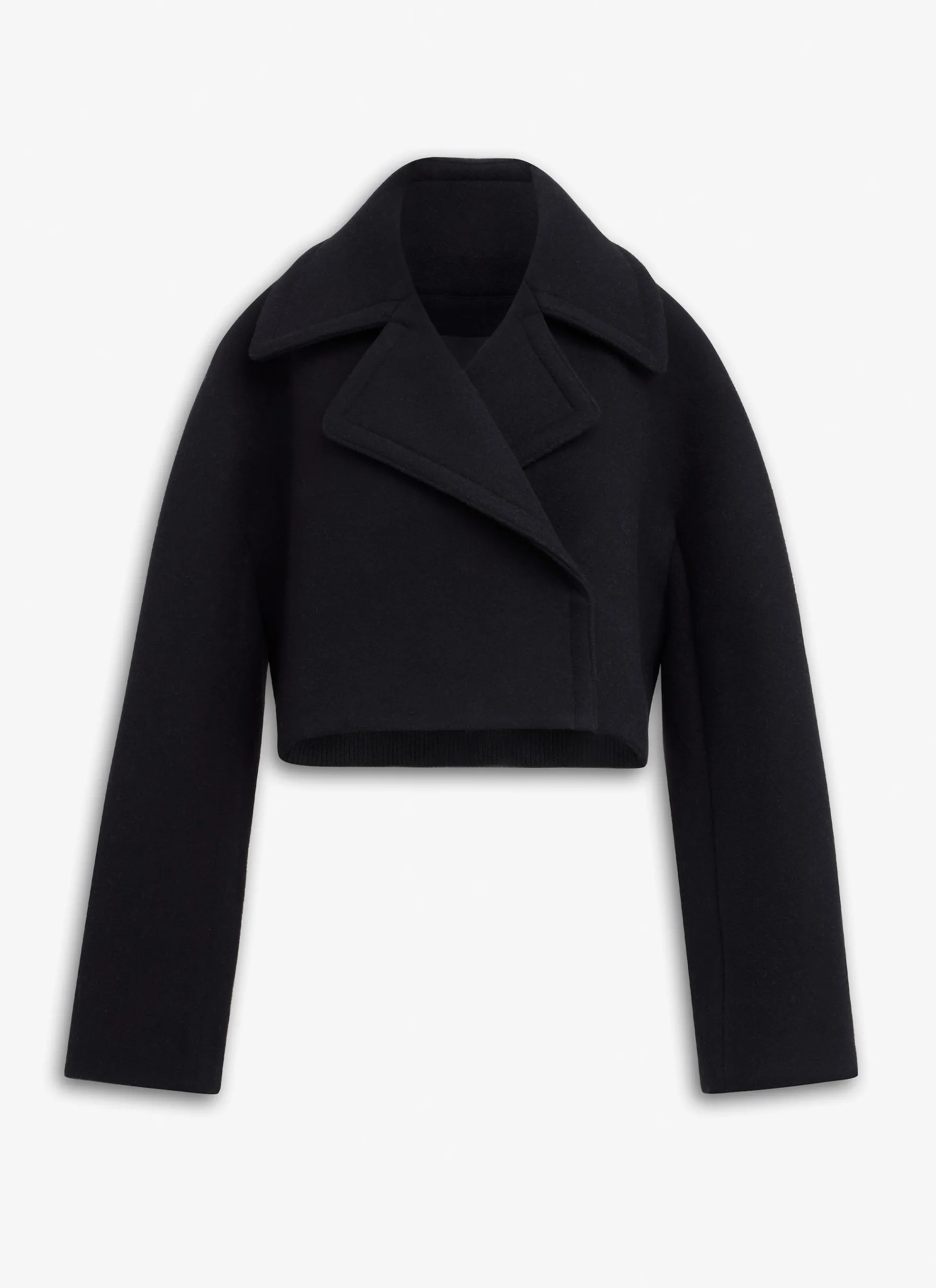 CROPPED CABAN JACKET