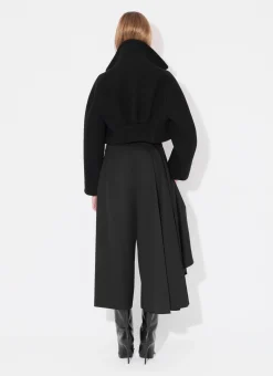 CROPPED CABAN JACKET
