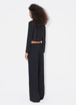 CROPPED FLUID JACKET