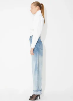 CROSS OVER SHIRT IN COTTON POPLIN