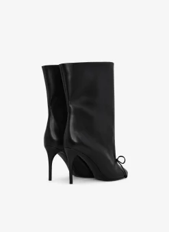 DECOLLETE LOW BOOTS IN LAMBSKIN