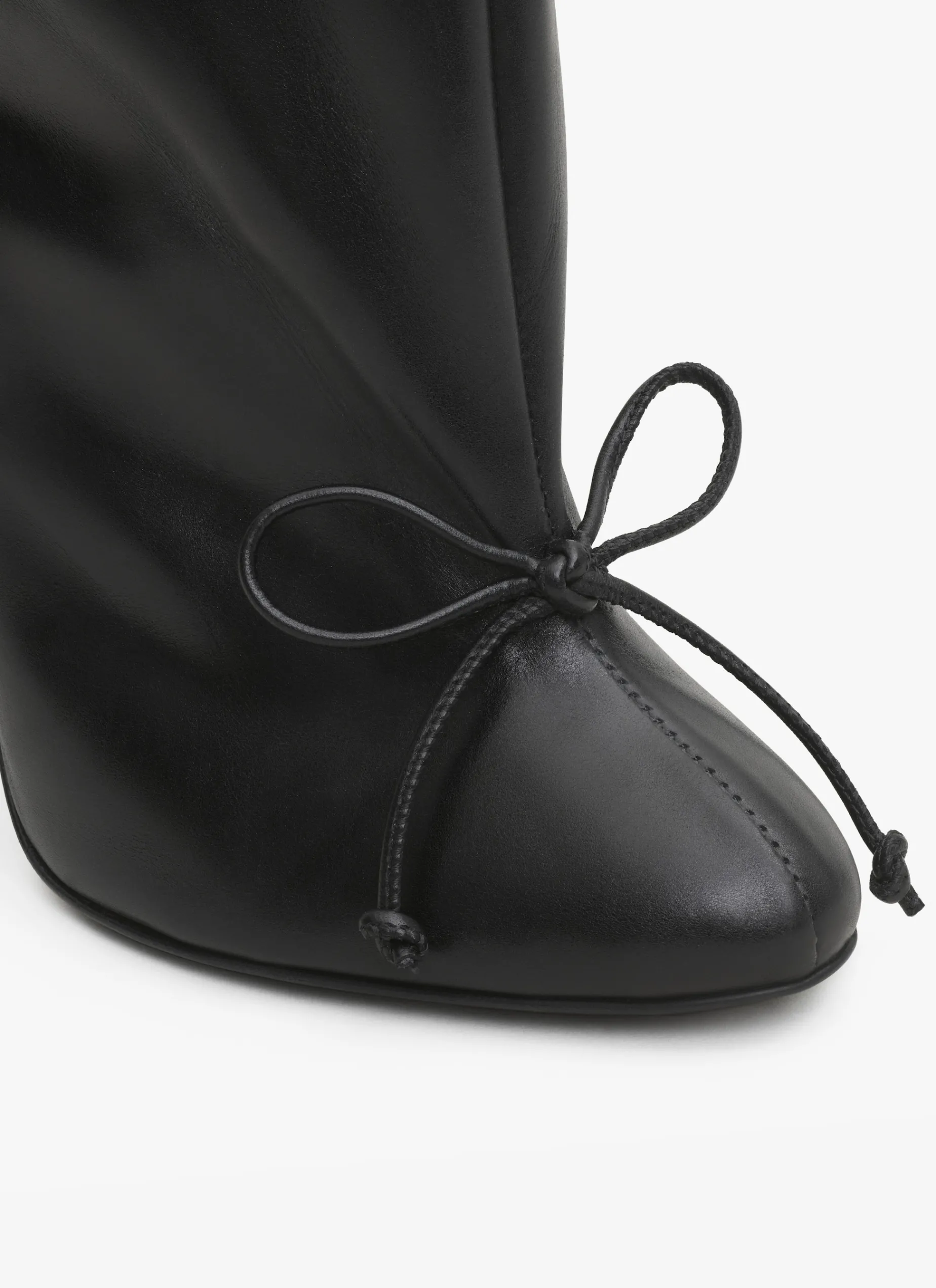DECOLLETE LOW BOOTS IN LAMBSKIN