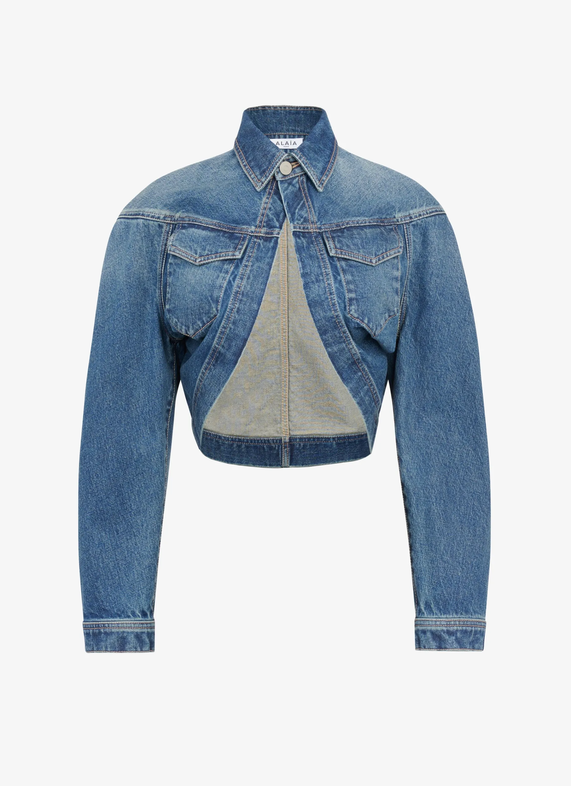 Denim Cardi-jacket