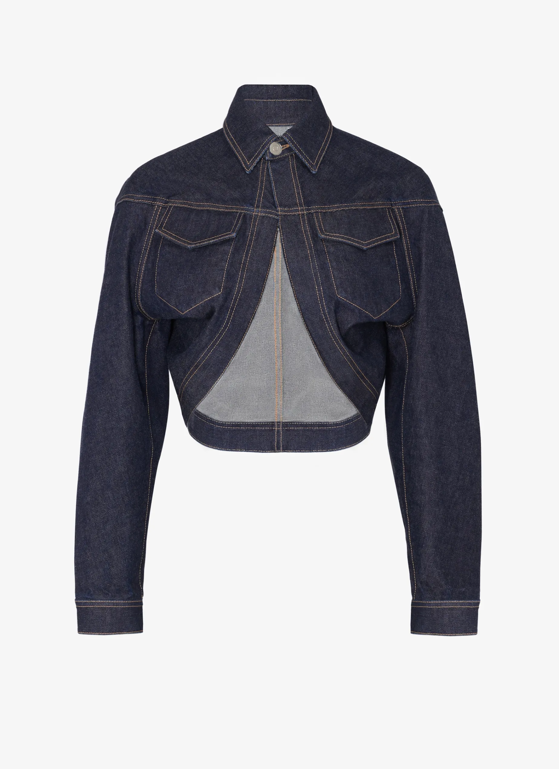 Denim Cardi-jacket