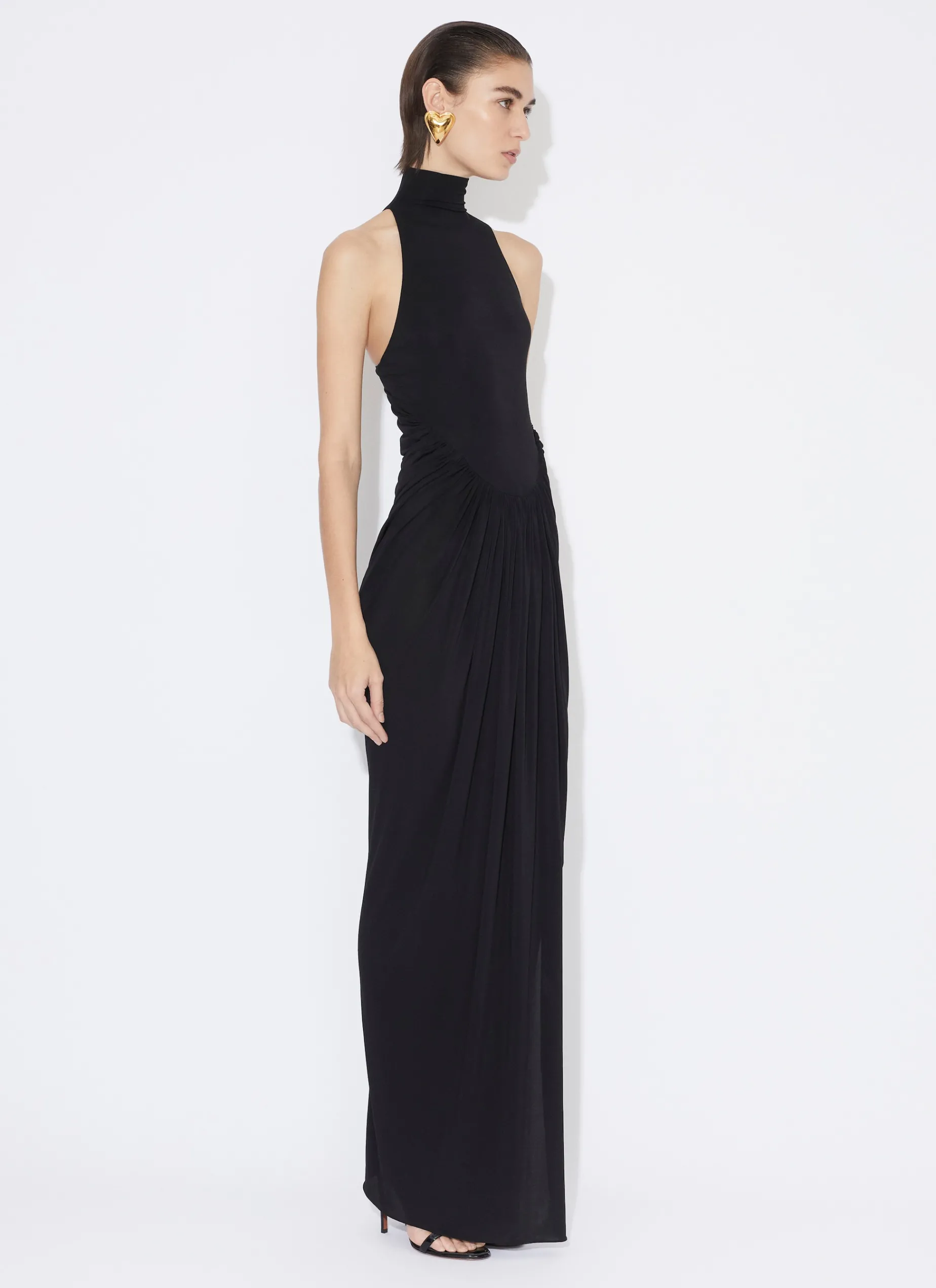 DRAPED DRESS