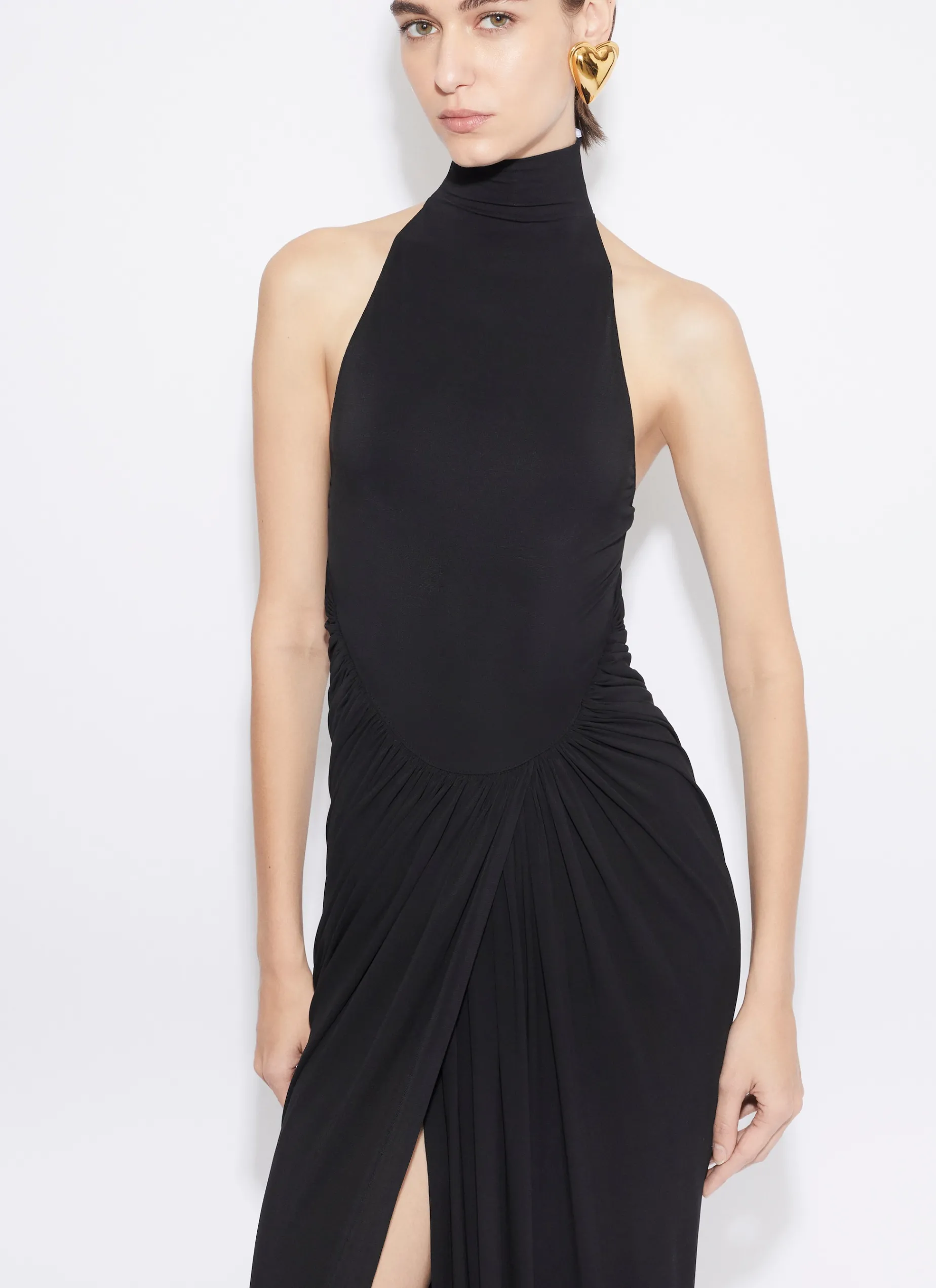 DRAPED DRESS