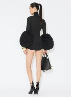 DRAPED KNIT BODY