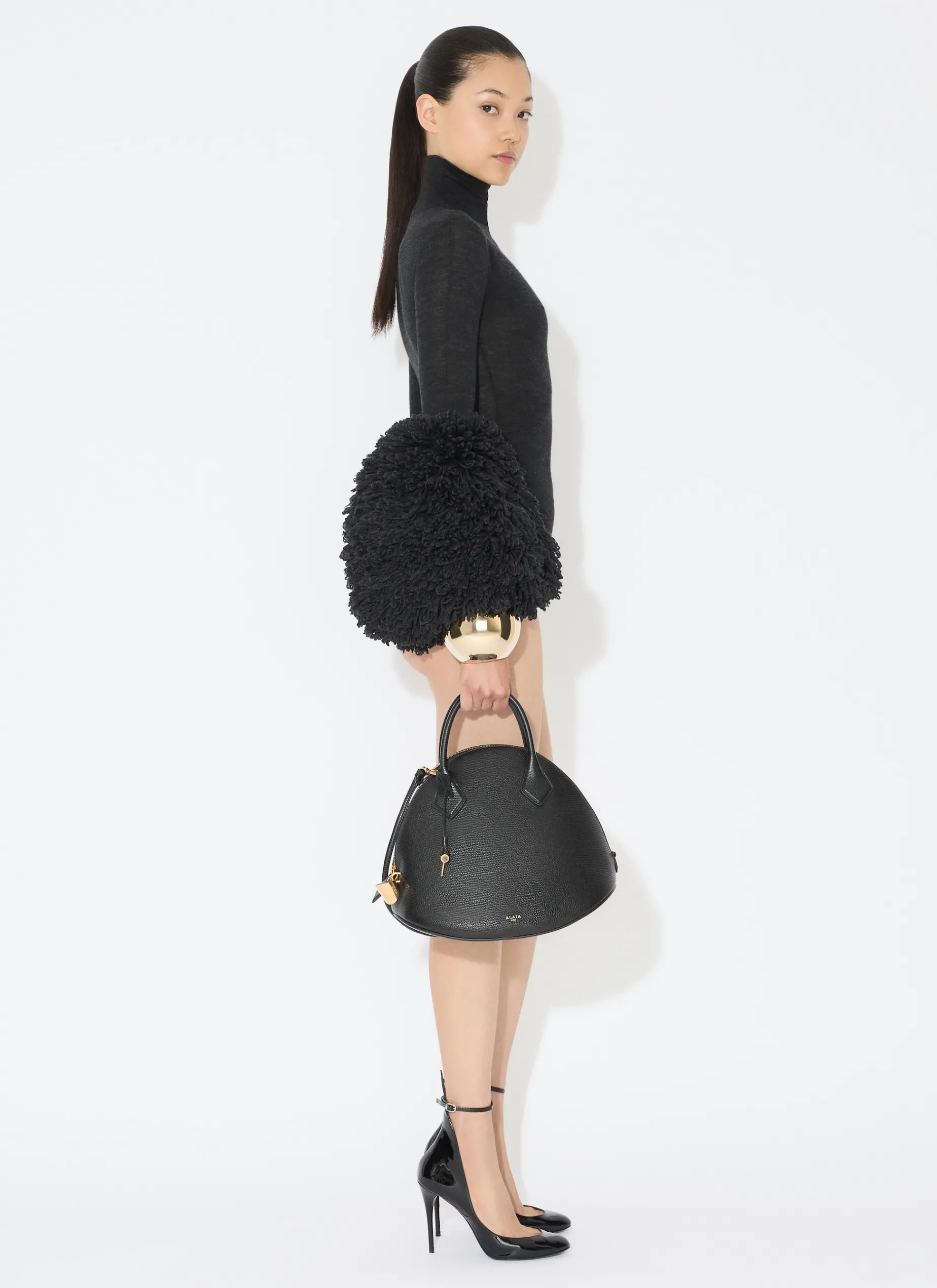 DRAPED KNIT BODY