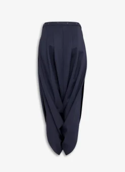 DRAPED TROUSERS