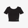 FITTED T-SHIRT IN SCULPTING JERSEY
