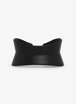 FLEX BUSTIER BELT IN CALFSKIN