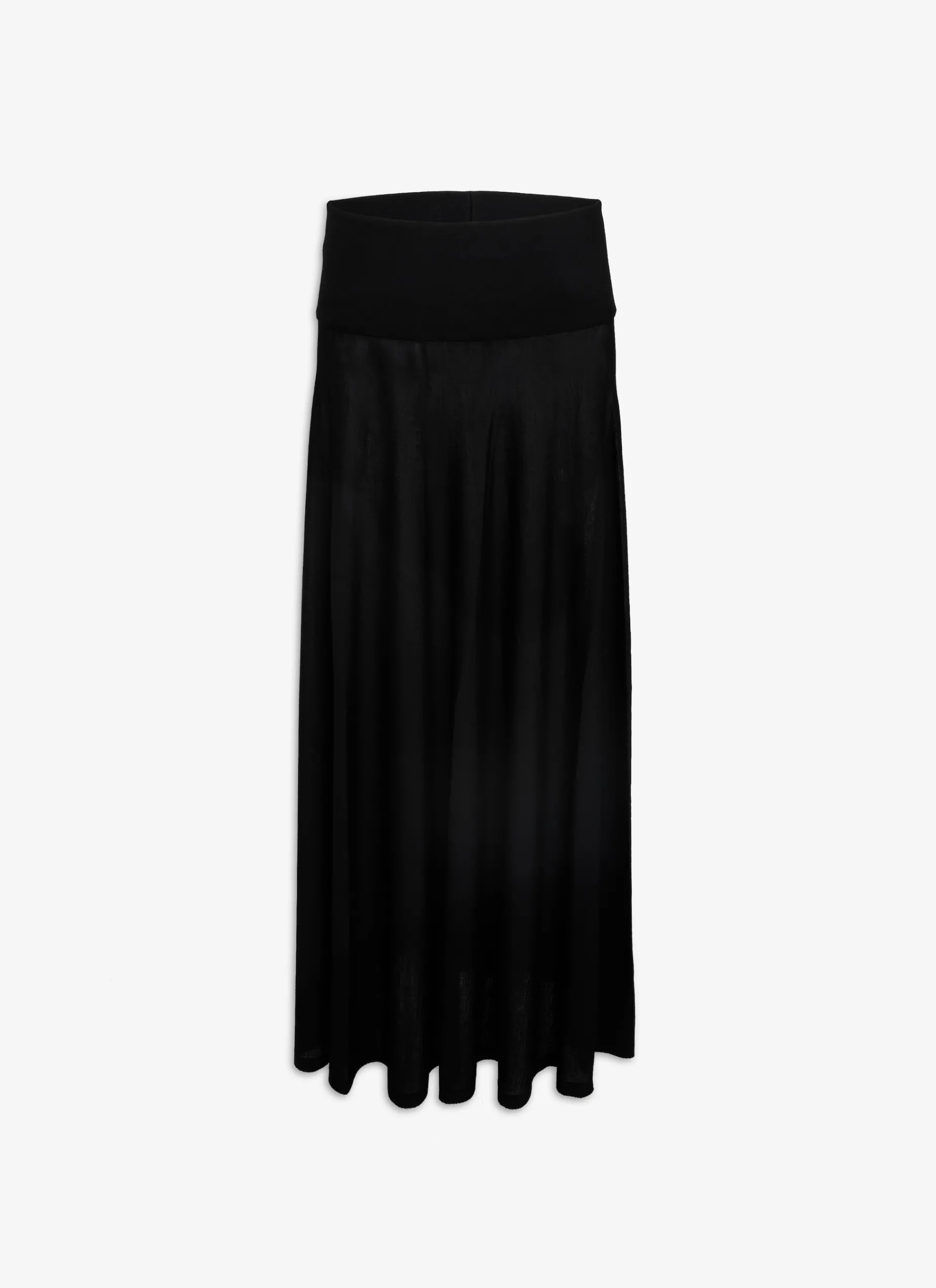 FLUID KNITTED SKIRT