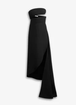 FLUID SPIRAL DRESS