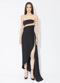 FLUID SPIRAL DRESS