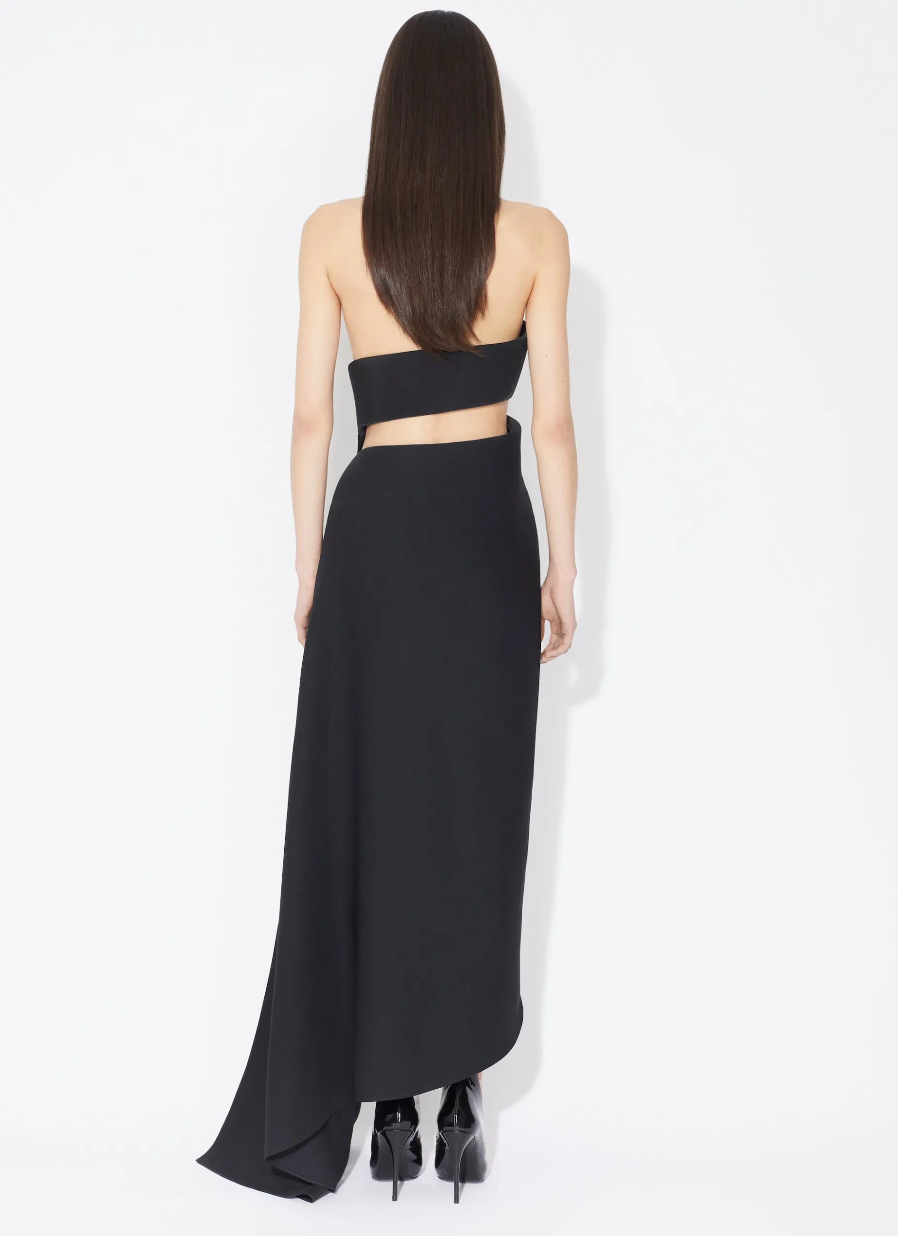 FLUID SPIRAL DRESS