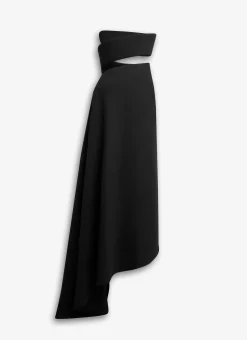 FLUID SPIRAL DRESS