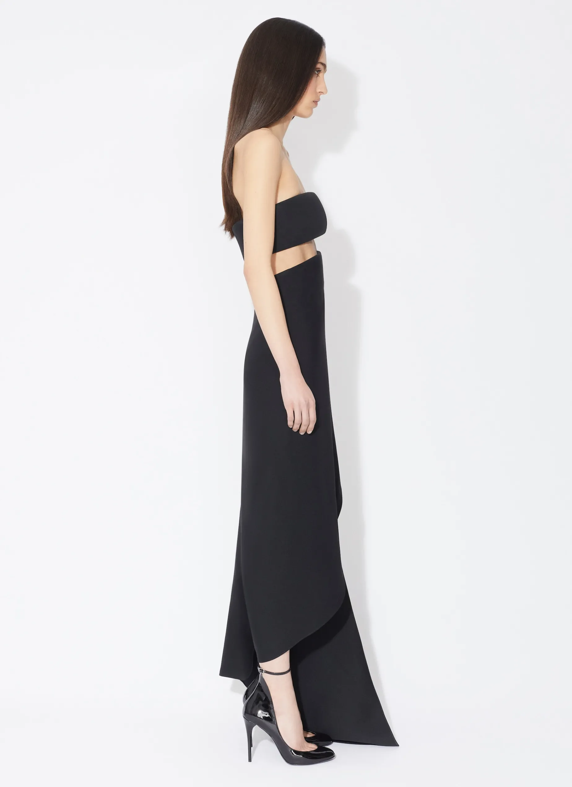 FLUID SPIRAL DRESS