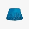 FRINGED LEATHER BELT