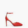 HIGH FISHNET PUMPS WITH STUDS